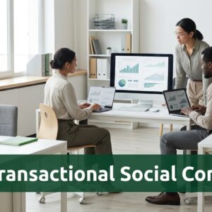 Finance professionals analyzing market data representing systemic trust and economic predictability