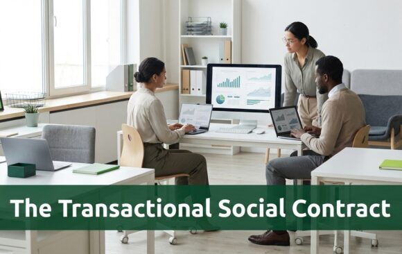 Finance professionals analyzing market data representing systemic trust and economic predictability