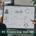 Senior finance professionals reviewing PO financing and ABL transition metrics on a tablet dashboard.