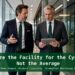 Two senior finance executives walking through a modern corporate corridor discussing working capital cycle analysis and ABL facility sizing strategy