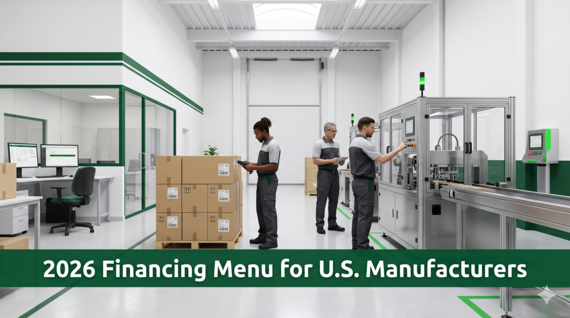 Financing USA Manufacturers