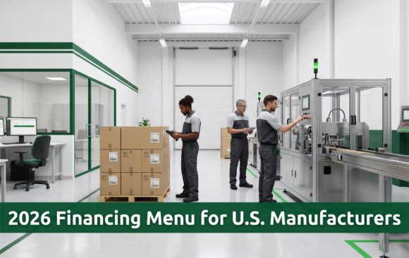 Financing USA Manufacturers