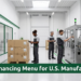 Financing USA Manufacturers