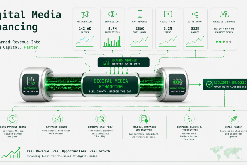 Digital Media Financing in 2026: Invoice Factoring vs. Stretch Financing (and When to Use Both)