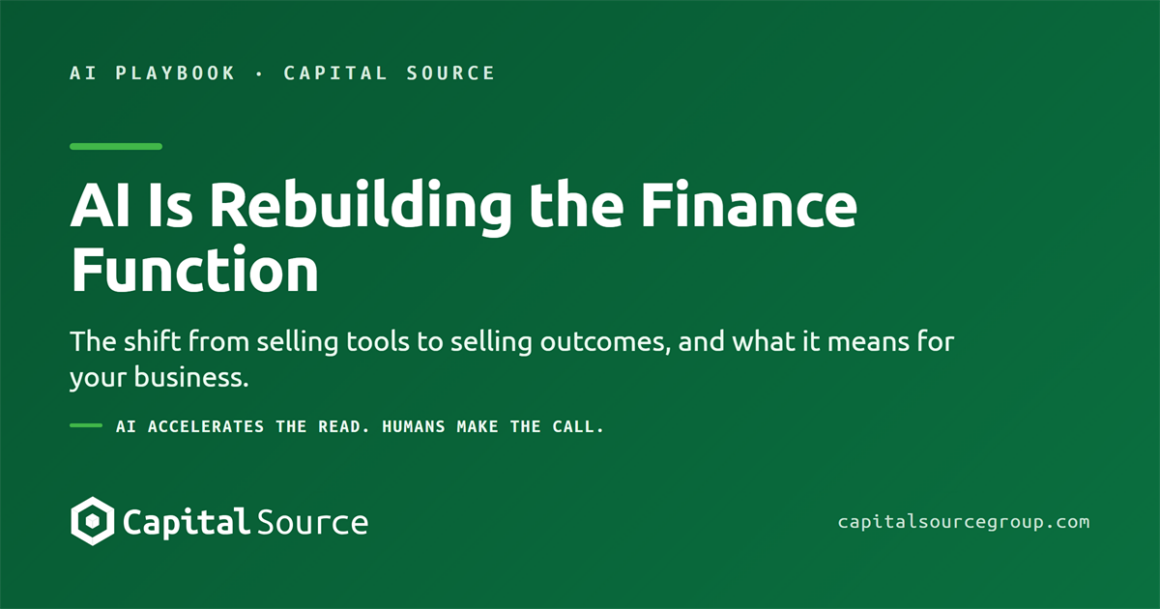 AI Is Rebuilding Professional Services: What It Means for Your Finance Function