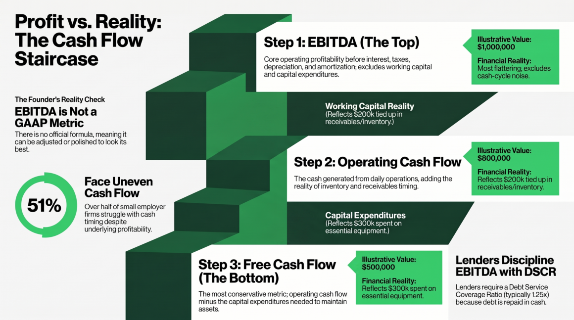 Cash Flow vs. EBITDA: Why a Profitable Business Can Still Run Dry