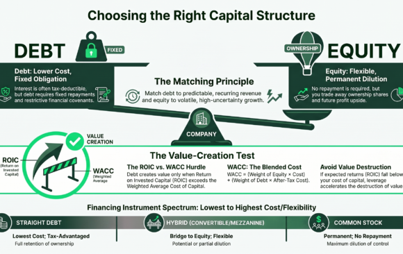 infographic-capital-structure Choosing the Right Capital Structure: Debt vs. Equity vs. Hybrid