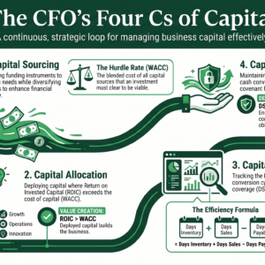 The CFO’s Four C’s of Capital: Sourcing, Allocation, Reporting, and Management